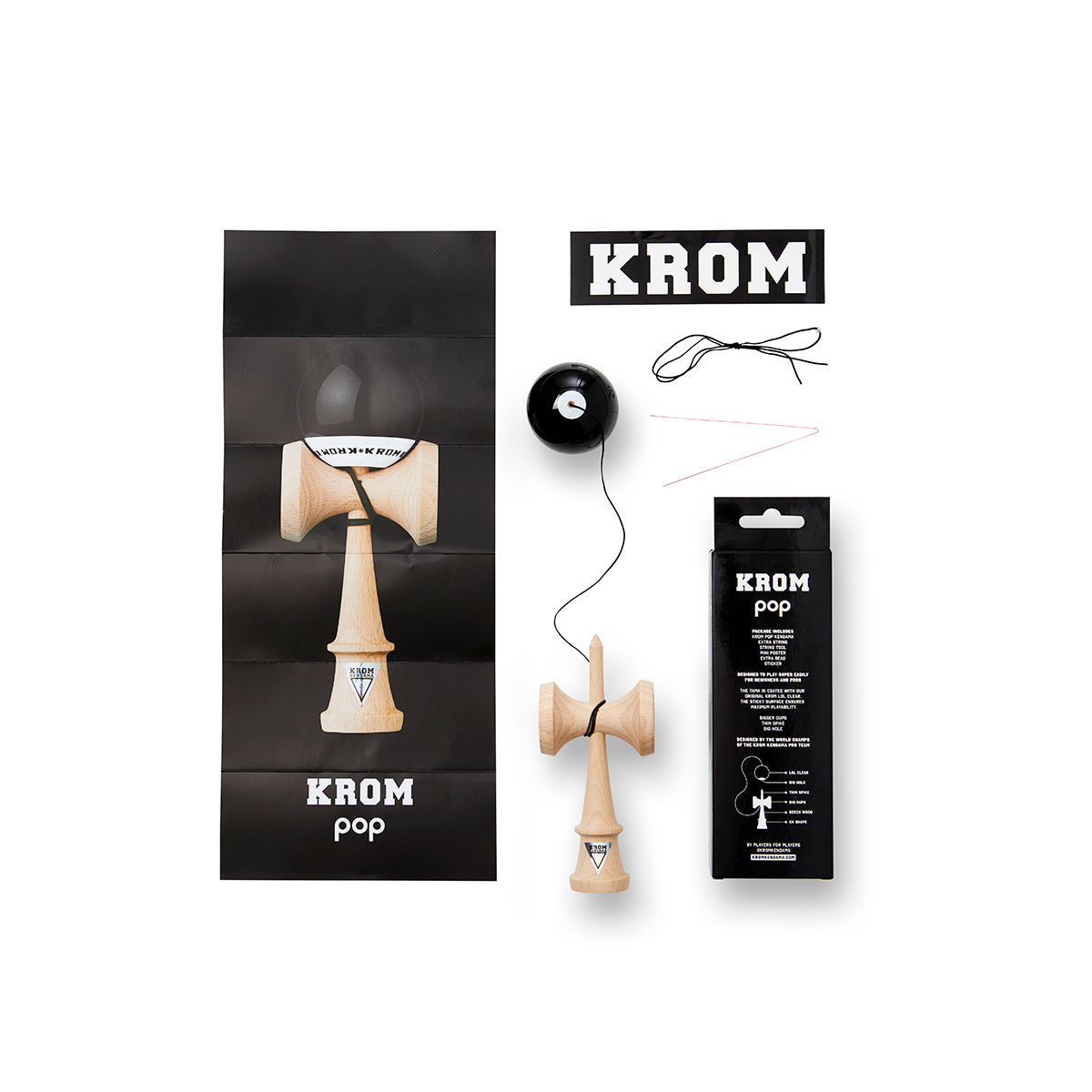 KROM POP LOL SCHWARZ 