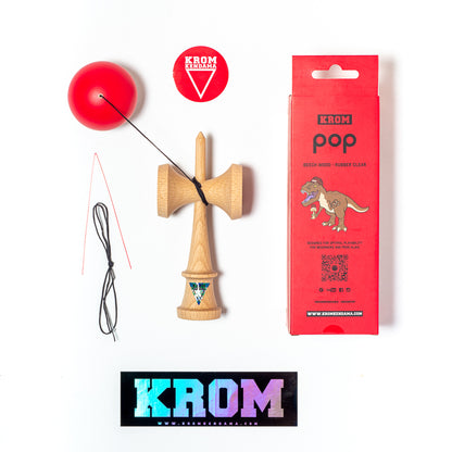 KROM POP GUMMI ROT 