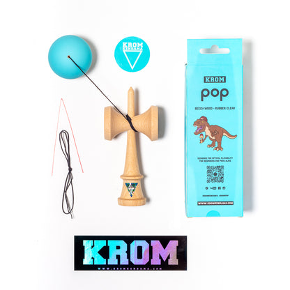 KROM POP GUMMI HIMMELBLAU 